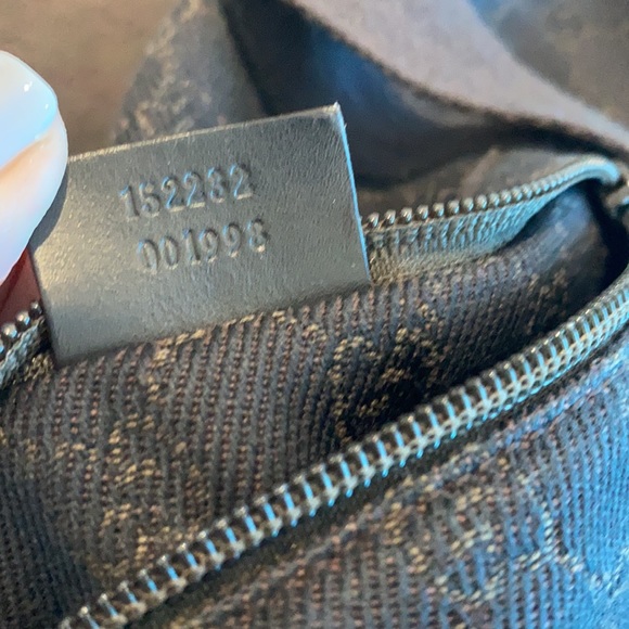 AUTHENTIC GUCCI TRAVEL FOLDABLE CHOCOLATE BROWN TOTE $1400 - Picture 6 of 7